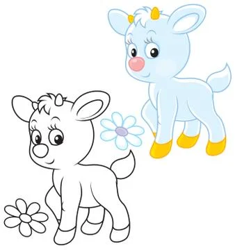 Goatling Stock Illustration