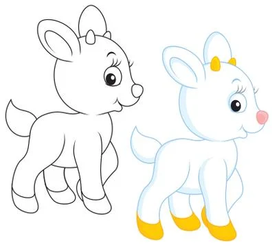 Goatling Stock Illustration