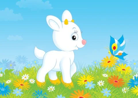 Goatling Illustrazione stock