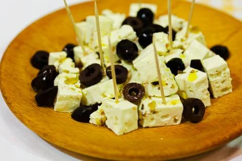 Goat's cheese Stock Photos