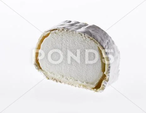 Goats' cheese roll Stock Photos