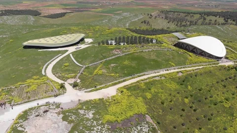 Gobeklitepe drone 2 Stock Footage 107653151