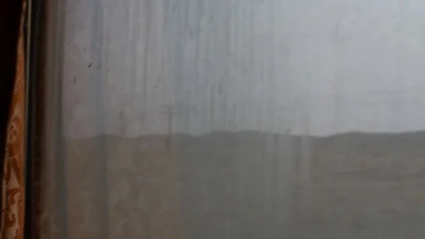 Gobi desert from a train Video stock 88399347