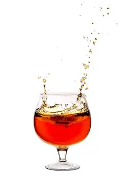 Goblet with wine Stock Photos