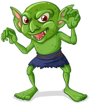 Goblin Illustrazione stock