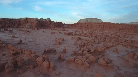 Goblin Valley 1 Stock Footage 87724290