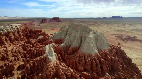 Goblin Valley State Park || Drone Footage USA 4k Stock Footage 267113522