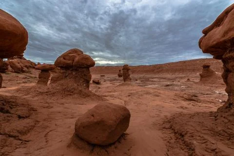 Goblin valley state park Stock Photos