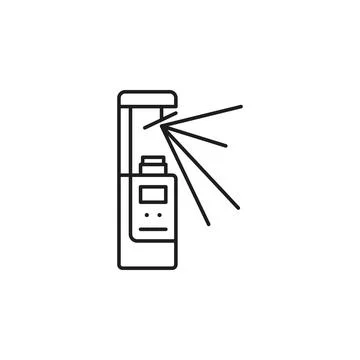 Gobo light mirror moving scanner icon. Simple line, outline vector of party Stock Illustration