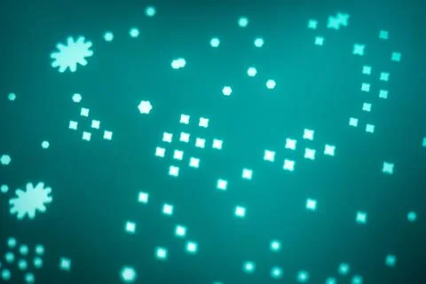 Gobo light pattern with white streaks and stars 写真素材