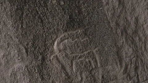 Gobustan Historical Stock Footage 103964466