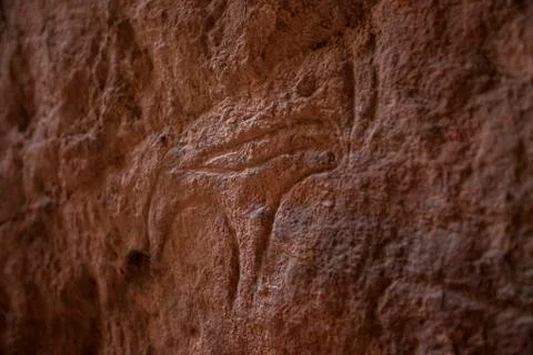 Gobustan Historical Petrographs Stock Photos