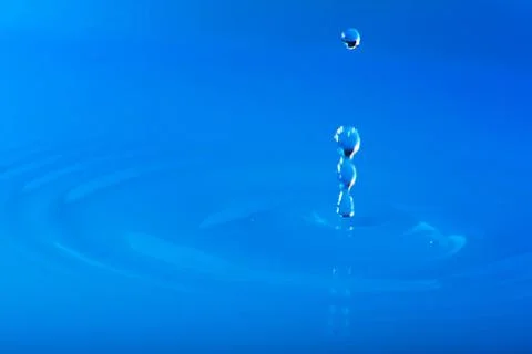 Gocce d'acqua Stock Photos