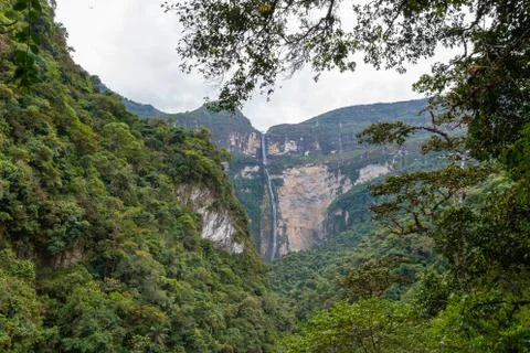 Gocta waterfall Foto stock