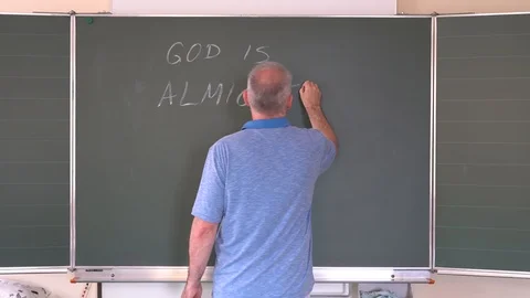 God is almighty Stock Footage 111950167