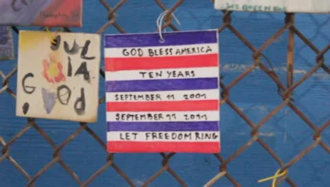 God Bless America Tile Stock Footage 8987809