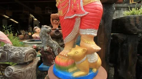 God of India. Stock Footage 10765712