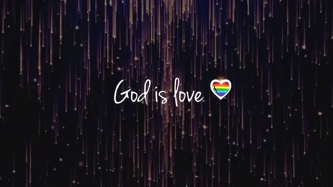 God Is Love text with Beautiful background 3D Seamless footage 4K Stock Footage 146500630
