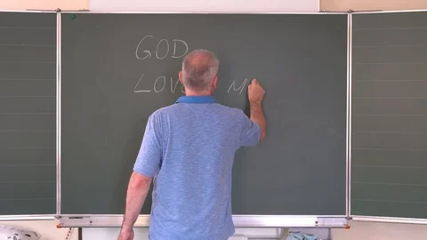 God loves me Stock Footage 111957127