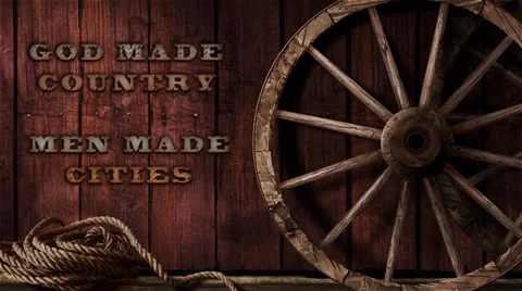 God Made Country Stock Footage 33732317