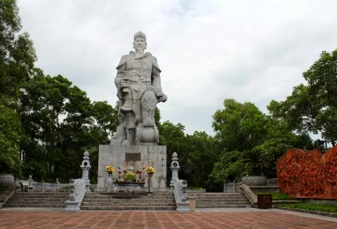 God statue in the temple Stock Photos