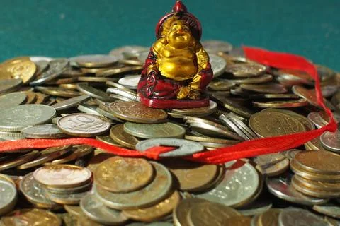 The God of wealth Stock Photos