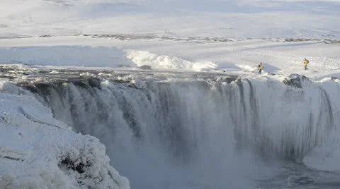 Godafoss Stock Footage 23029945