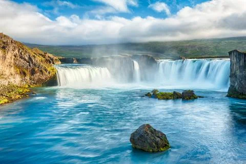 Godafoss 스톡 사진