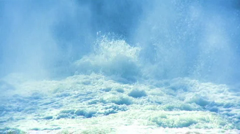 Godafoss Waterfall  Stock Footage 484425