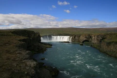 Godafoss waterfall Stock Photos