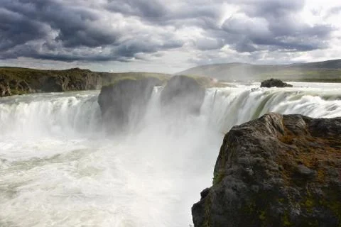 Godafoss waterfall Stock Photos