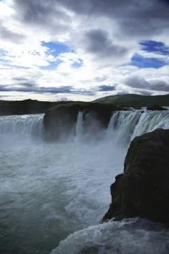 Godafoss waterfall Stock Photos