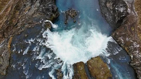 Godafoss waterfall Stock Photos