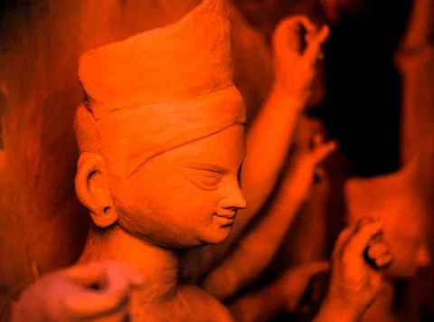 Goddess Durga Foto stock