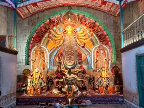 Goddess durga Stock Photos