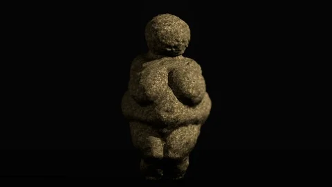 Goddess Figurine Stock Footage 89717314
