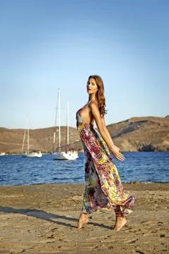 Goddess of the wind Stock Photos