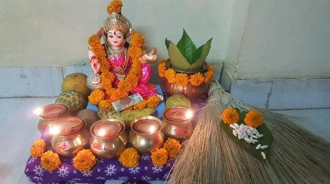 Godess Laxmi 写真素材