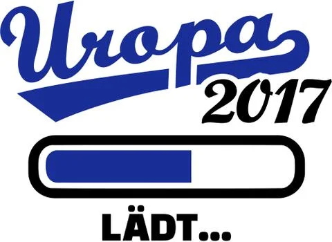 Godfather 2017 is loading. German. Stock Illustration