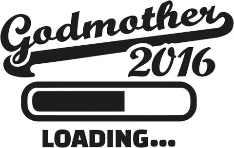 Godmother 2016 loading Stock Illustration