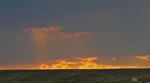Godrays in Wells Stock-Footage 11852976