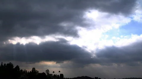 Godrays1 Stock Footage