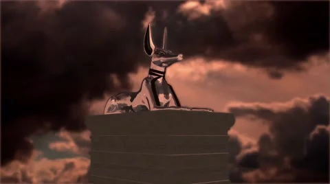 Gods of Egypt - Anubis Stock-Footage 64871099