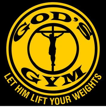 God's Gym Stock-Illustration