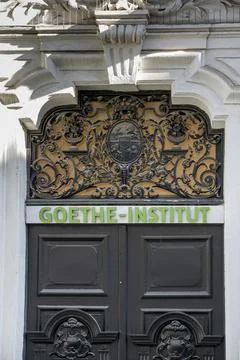 Goethe Institut building in Bratis.. Stock Photos