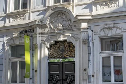 Goethe Institut building in Bratis.. Stock Photos
