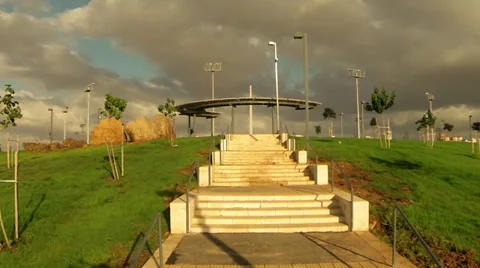 Going in to an Amphitheater 스톡 동영상 30428278