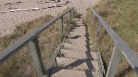 Going to the beach Stock Footage 125727117