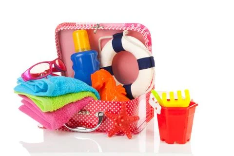 Going to the beach Stock Photos