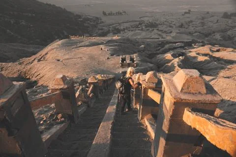 Going down Stock Photos